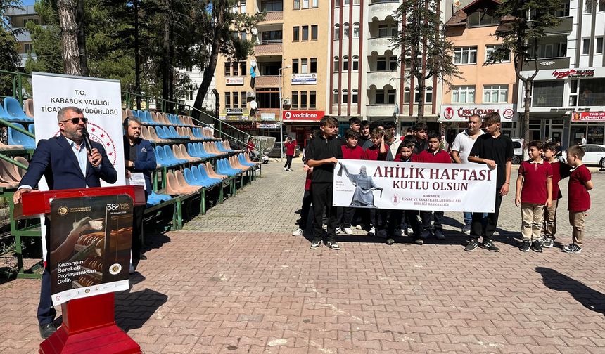 YENİCE'DE AHİLİK HAFTASI KUTLANDI