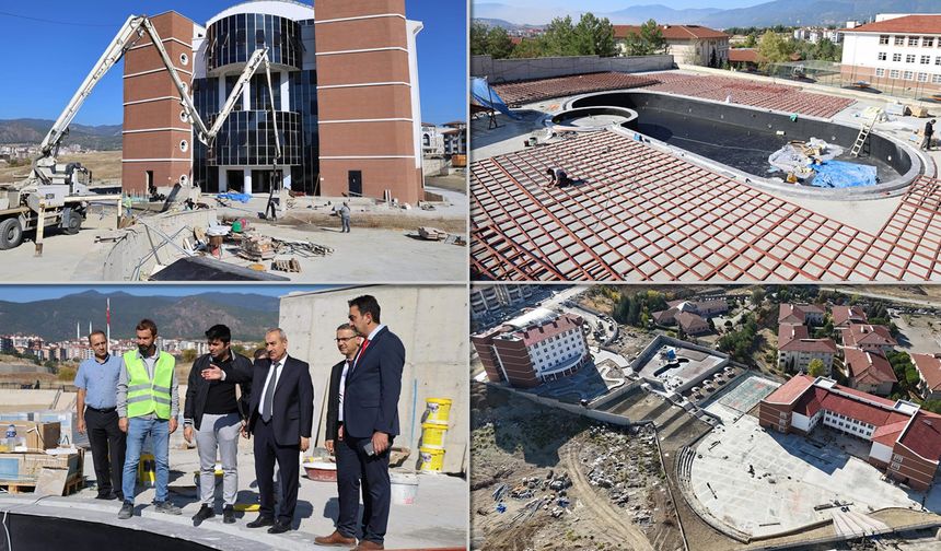 İL MÜDÜRÜ AKBAŞ EĞİTİM YATIRIMLARINI İNCELEDİ