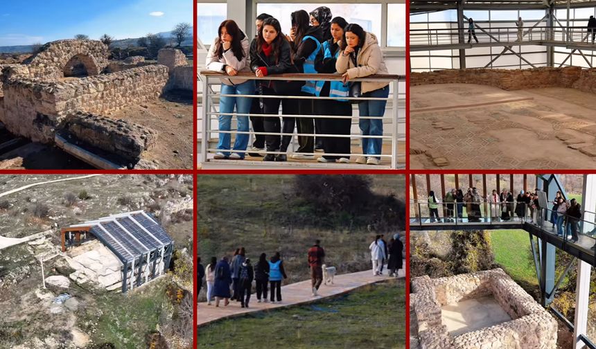 ÖĞRENCİLER HADRIANAPOLİS ANTİK KENTİ’Nİ GEZDİ