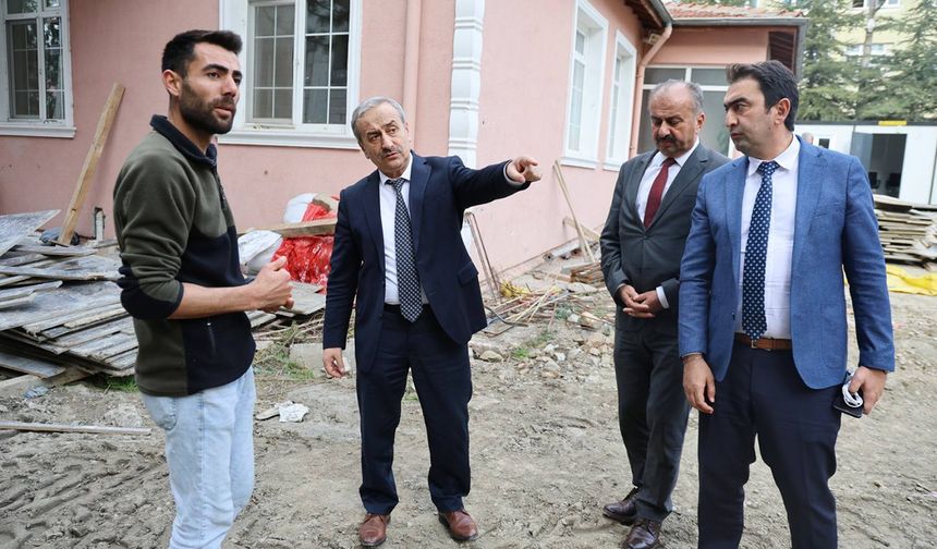 ESKİPAZAR HALK EĞİTİM MERKEZİ İNŞAATINDA SONA YAKLAŞILIYOR