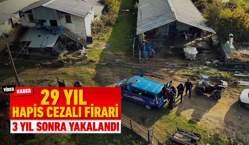 3 YILLIK FİRARİ HAYVAN ÇİFTLİĞİNDE YAKALANDI