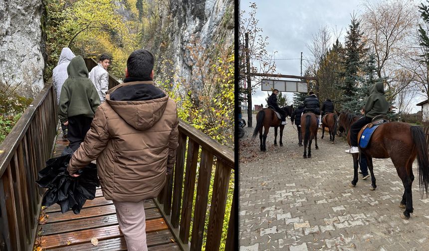 HASAN DOĞAN ÇOCUK EVLERİ GENÇLERİ KASTAMONU'YU GEZDİ