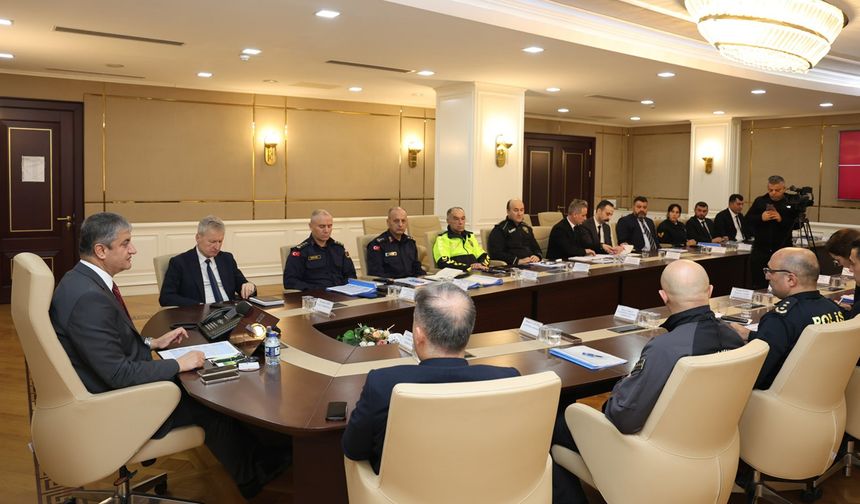 GENİŞLETİLMİŞ GÜVENLİK DEĞERLENİRME TOPLANTISI GERÇEKLEŞTİRİLDİ