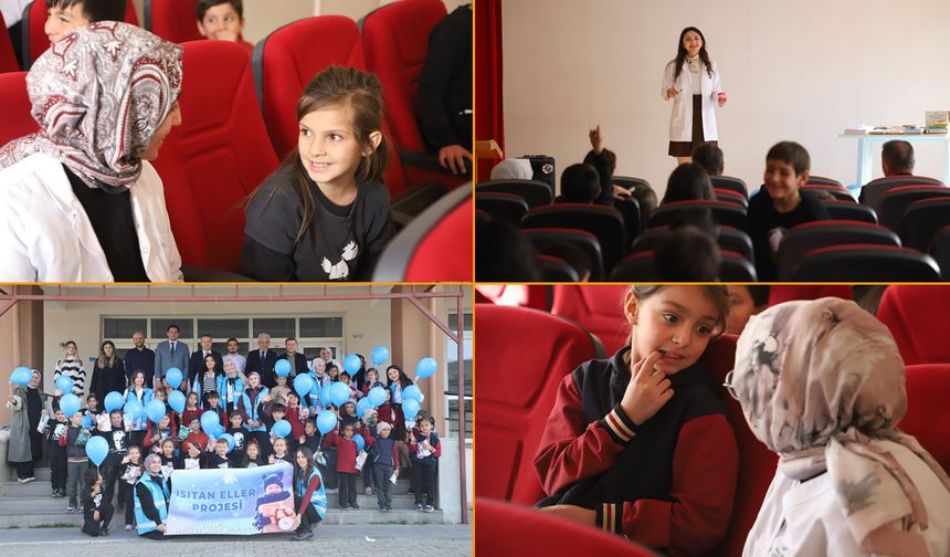 ASİYE HATUN YURDU ÖĞRENCİLERİNDEN MİNİKLERE DİŞ SAĞLIĞI EĞİTİMİ