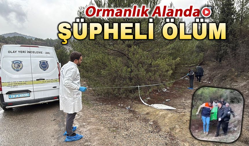 29 YAŞINDAKİ GENÇ ADAM ORMANLIK ALANDA ÖLÜ BULUNDU