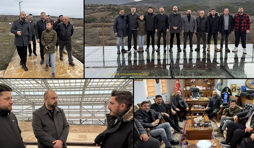 "ANKARA ABİSİ" YASİN UYANIK ESKİPAZAR'A GELDİ