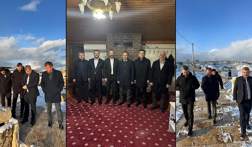 ESKİPAZAR, İL VE İLÇE BELEDİYE BAŞKANLARINI AĞIRLADI