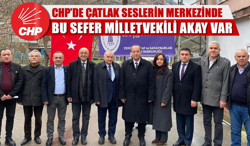 CHP'Lİ MİLLETVEKİLİ AKAY İLÇE BAŞKANLARINI YOK MU SAYIYOR?