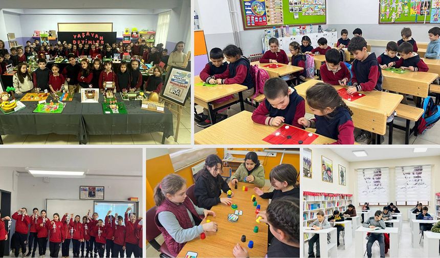 OKULLARDA 'DÖNEM SONU KÜLTÜR, SANAT, SPOR FAALİYETLERİ HAFTASI' COŞKUSU YAŞANDI