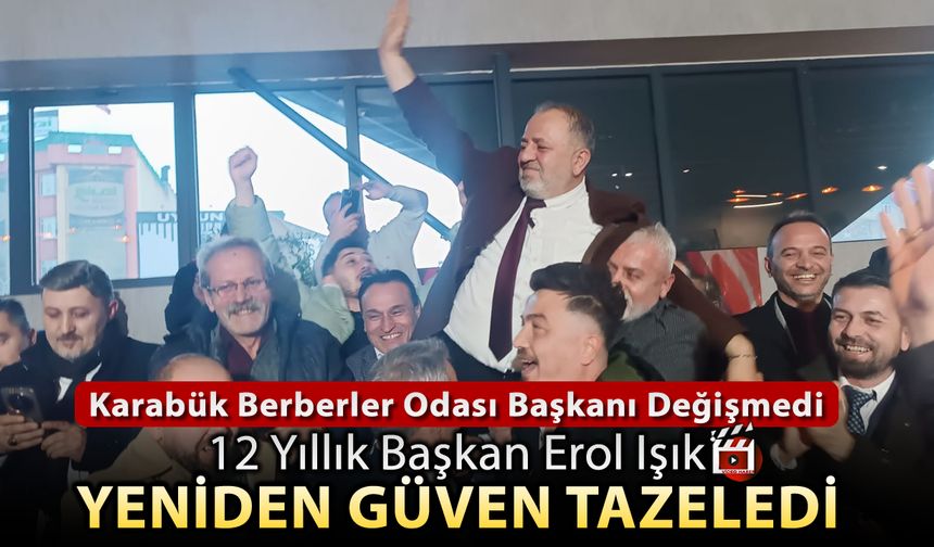 KARABÜK BERBERLER ODASI BAŞKANI DEĞİŞMEDİ