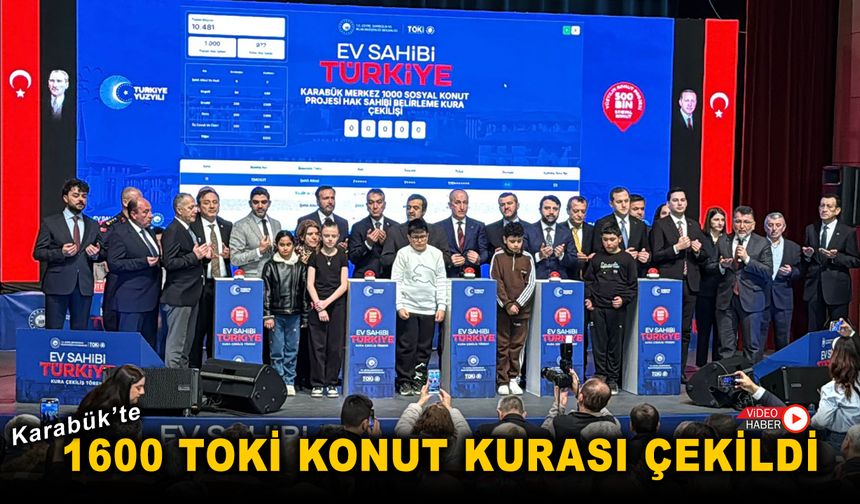 YÜZYILIN KONUT PROJESİNDE HAK SAHİPLERİ BELLİ OLDU