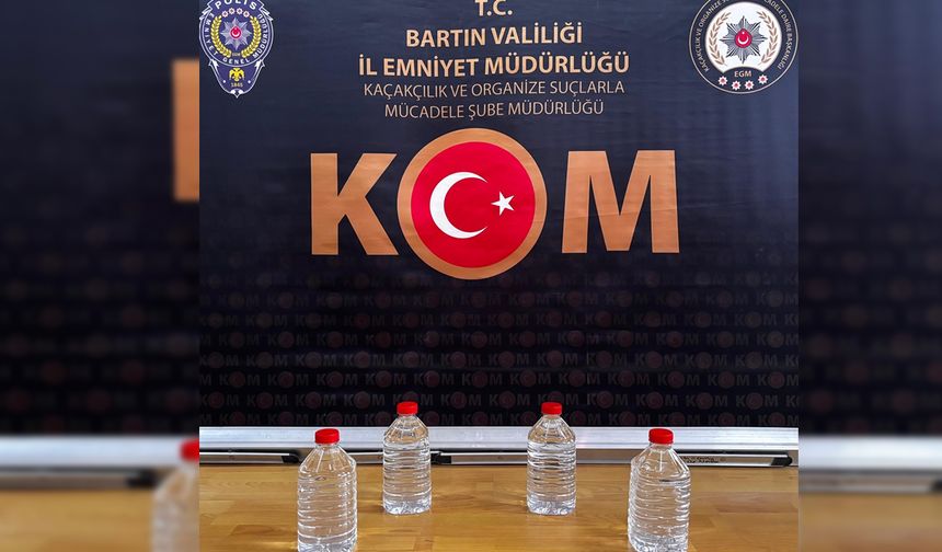 BARTIN'DA KAÇAKÇILIK OPERASYONU 3 KİŞİ YALANDI