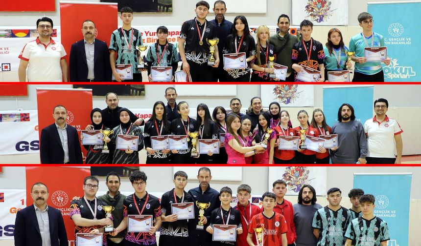 KARABÜK'TE OKUL SPORLARI FLOOR CURLİNG İL BİRİNCİLİĞİ SONA ERDİ