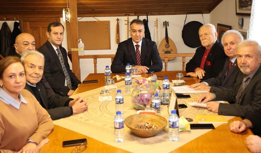 VALİ ÇAĞATAY'DAN SAFRANBOLU KÜLTÜR VE TURİZM VAKFI'NA İADE-İ ZİYARET