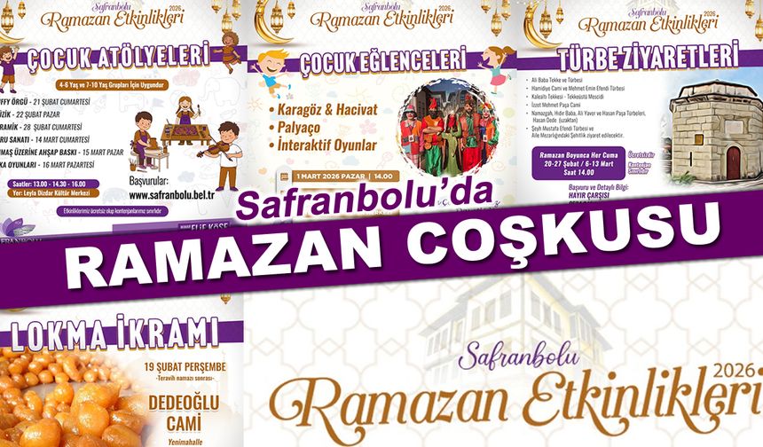 SAFRANBOLU'DA RAMAZAN COŞKUSU