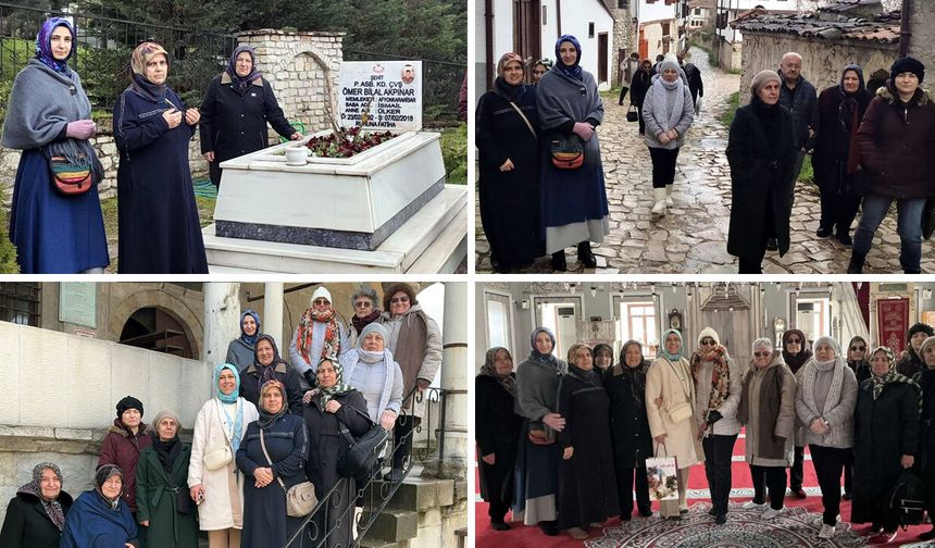 SAFRANBOLU BELEDİYESİ'NDEN RAMAZAN ETKİNLİKLERİ KAPSAMINDA TÜRBE ZİYARETLERİ