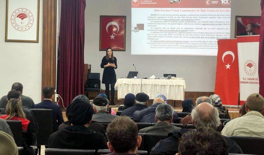 KARABÜK'TE ÜRETİCİLERE "UYGULAYICI ÜRETİCİ BELGESİ" EĞİTİMİ VERİLDİ