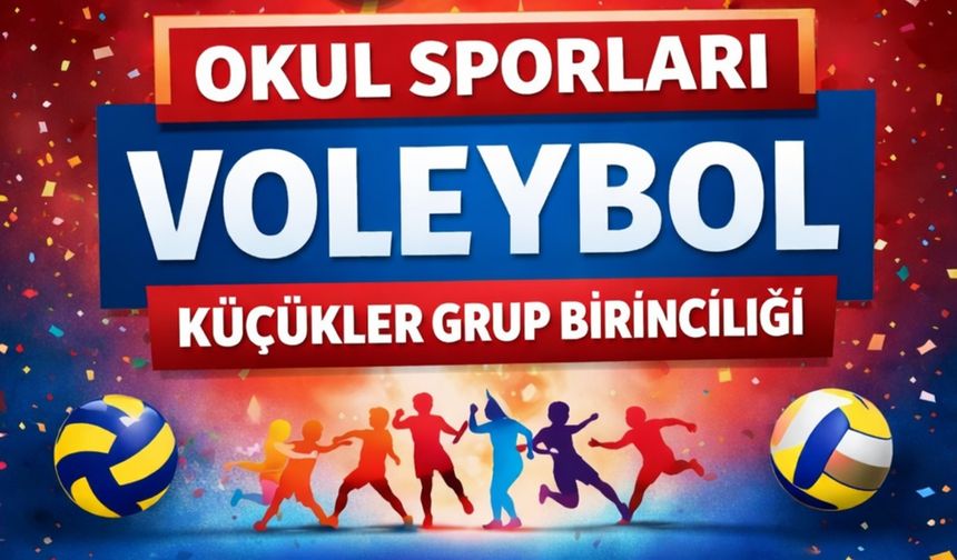 KARABÜK'TE OKUL SPORLARI VOLEYBOL KÜÇÜKLER GRUP BİRİNCİLİĞİ BAŞLIYOR