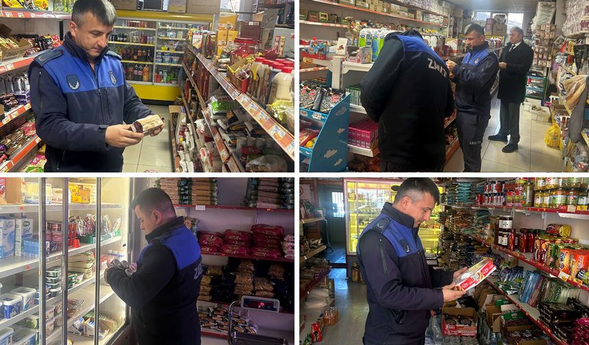 YENİCE'DE ZABITA EKİPLERİNİN DENETİMLERİ SÜRÜYOR