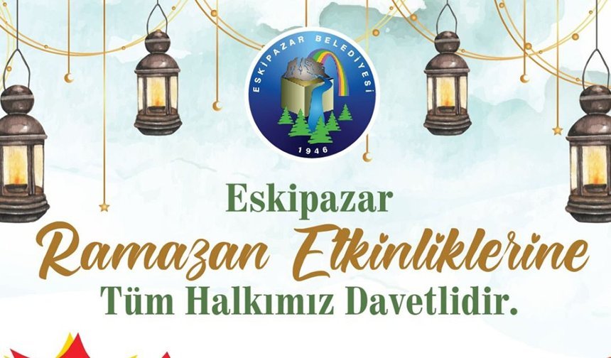ESKİPAZAR'DA RAMAZAN EĞLENCELERİ SÜRÜYOR