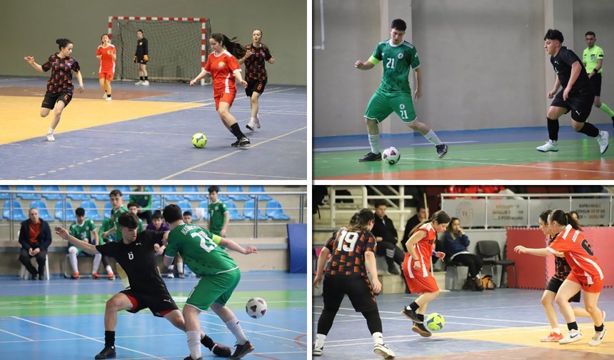 TÜRKİYE'NİN GENÇ FUTSALCILARI KARABÜK'TE BULUŞTU