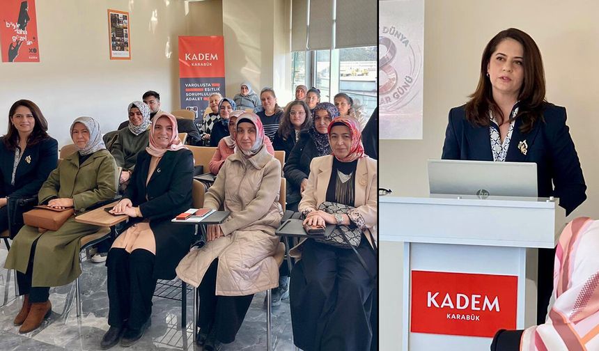 KADEM’DEN KADIN HAKLARI VE EŞİTLİK SÖYLEŞİSİ