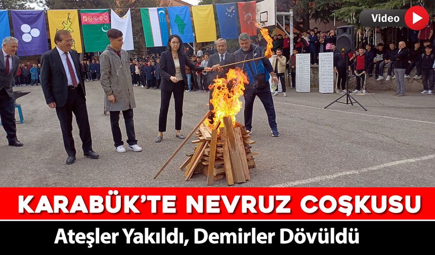 KARABÜK’TE NEVRUZ COŞKUSU