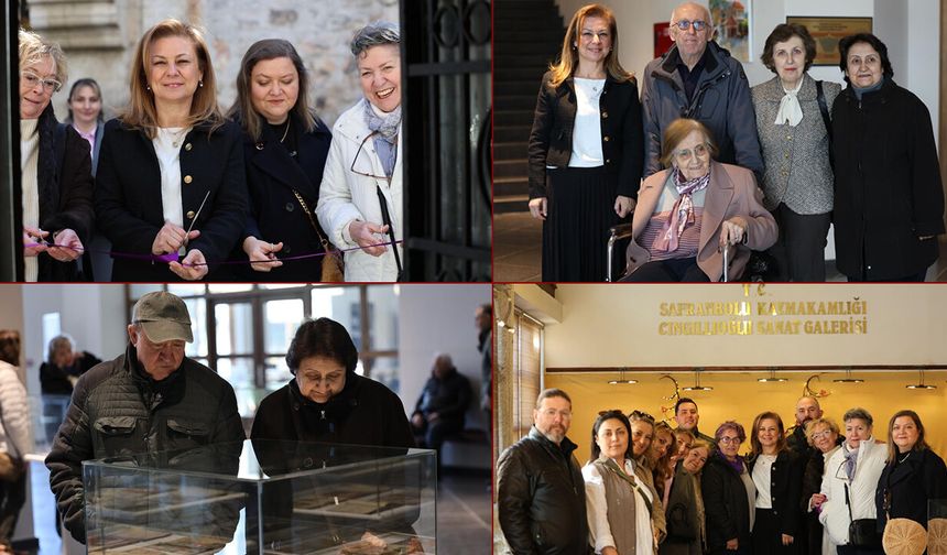 SAFRANBOLU'DA 8 MART'A ÖZEL İKİ ANLAMLI SERGİ AÇILDI