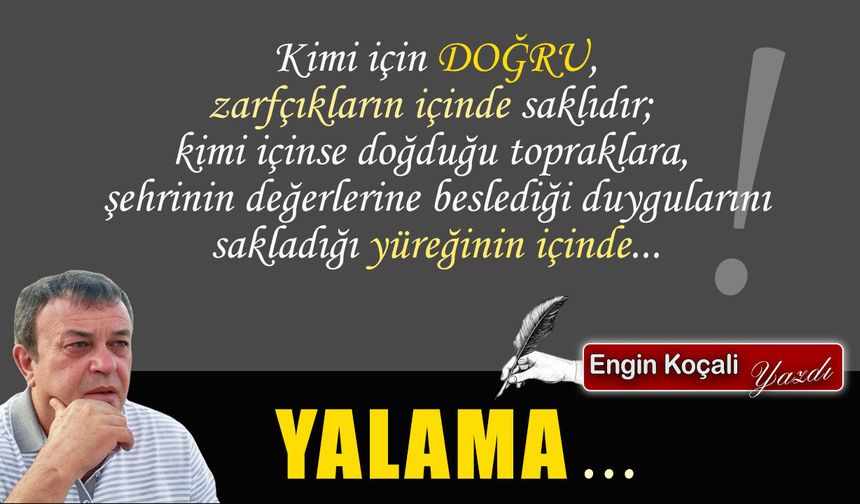 YALAMA: SADECE TEKNİK DEĞİL, BİRAZ DA KARAKTERİSTİKTİR
