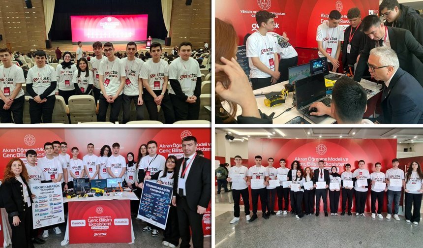 KARABÜK '2. GENÇTEK ZİRVESİ'NDE GÖZ DOLDURDU