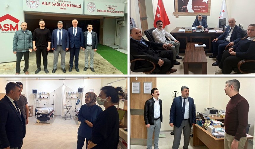 İL SAĞLIK MÜDÜRÜ KARA'DAN YENİCE ZİYARETLERİ