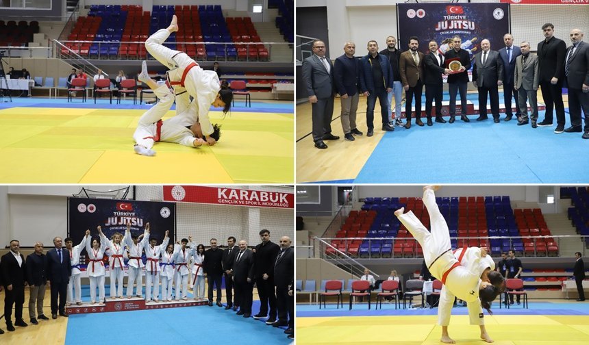 KARABÜK’TE JU JITSU HEYECANI SONA ERDİ