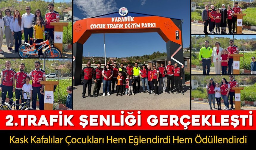 KASK KAFALILAR'DAN 2. TRAFİK ŞENLİĞİ