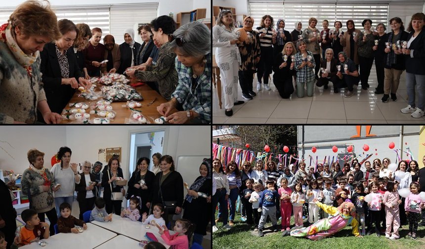 KADINLARDAN ÇOCUKLARA SEVGİ DOLU 23 NİSAN SÜRPRİZİ