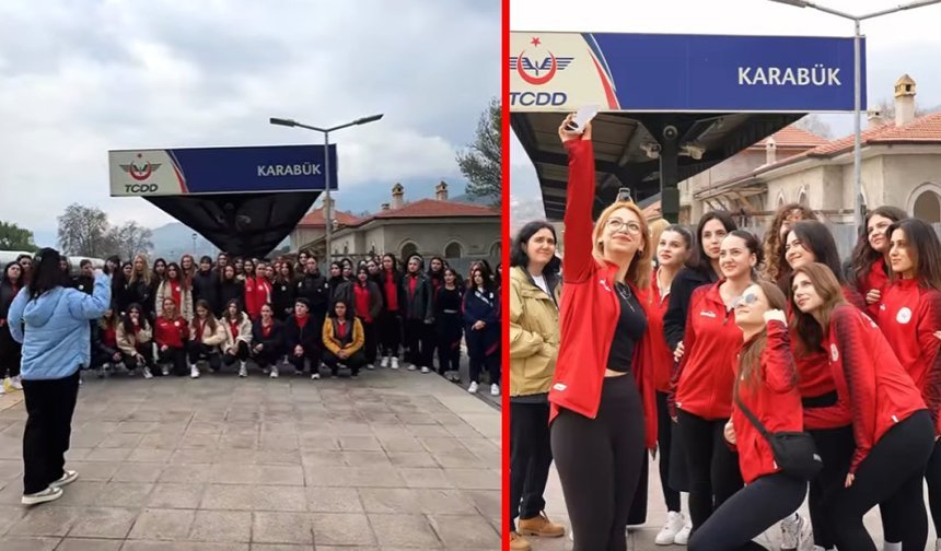 KARABÜK'TE YURTLİG VOLEYBOL SPORCULARINA TEMATİK GEZİ DÜZENLENDİ