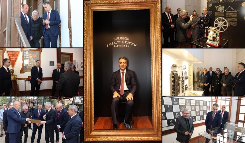 VALİ ÇAĞATAY'DAN MÜZE VE TARİHİ OKUL İNCELEMESİ