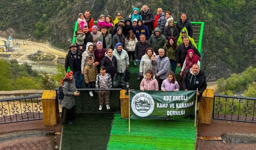 KARAVAN TUTKUNLARI YENİCE'DE BULUŞTU