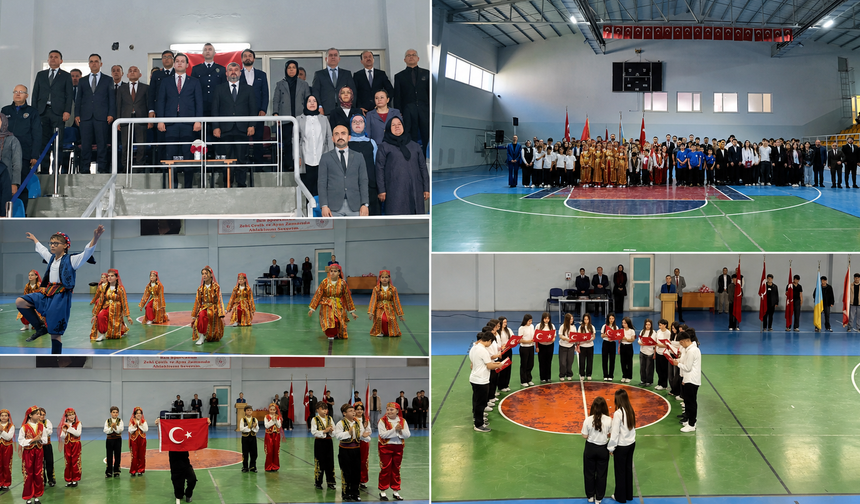 YENİCE'DE 19 MAYIS COŞKUYLA KUTLANDI