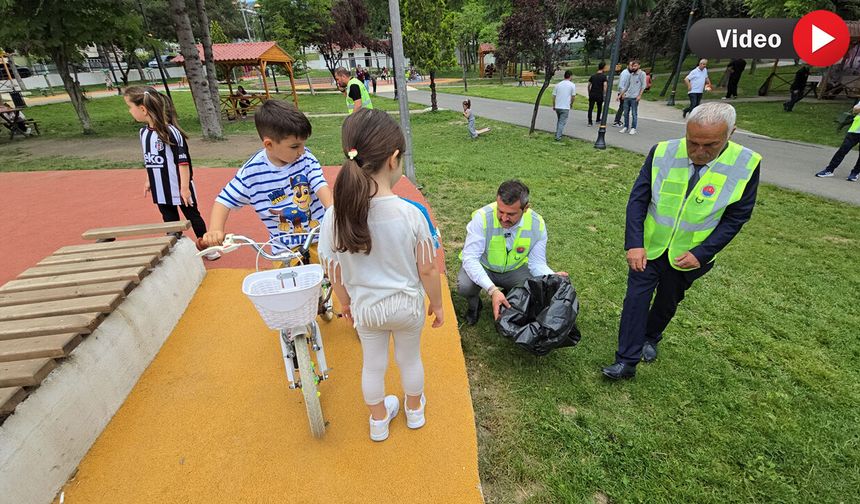 KARABÜK'TE DÜNYA ÇEVRE GÜNÜNDE ÖRNEK DAVRANIŞ
