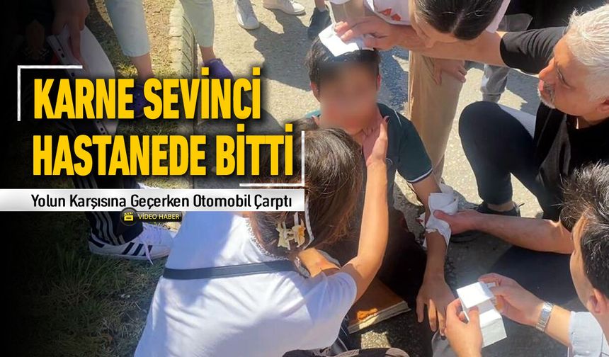 KARNE SEVİNCİ HASTANEDE BİTTİ