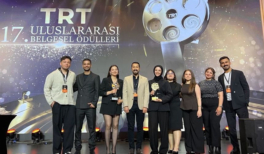 KBÜ, TRT 17. ULUSLARARASI BELGESEL ÖDÜLLERİNDEN 2 ÖDÜLLE DÖNDÜ