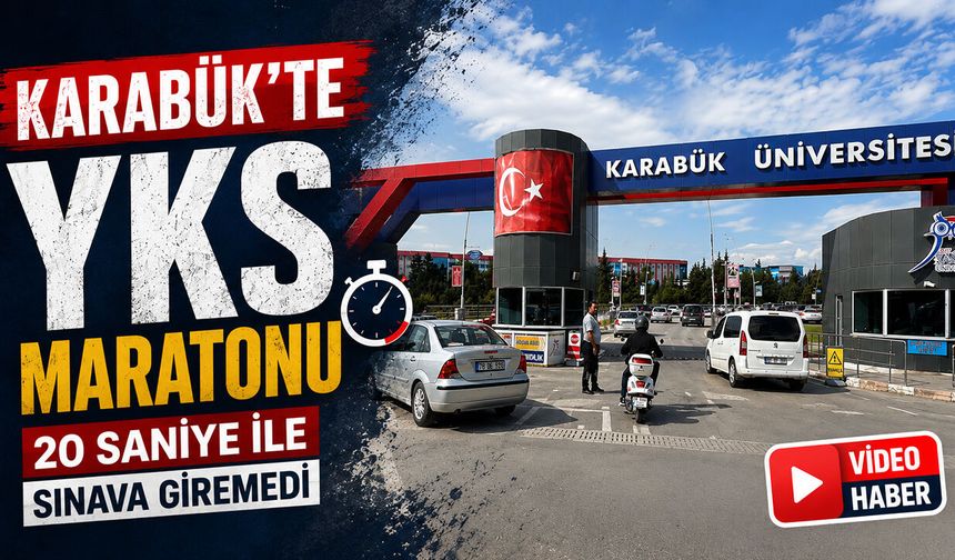 KARABÜK'TE YKS MARATONU