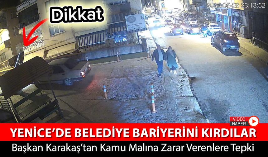 BAŞKAN KARAKAŞ'TAN BELEDİYE BARİYERİNİ KIRANLARA SERT TEPKİ