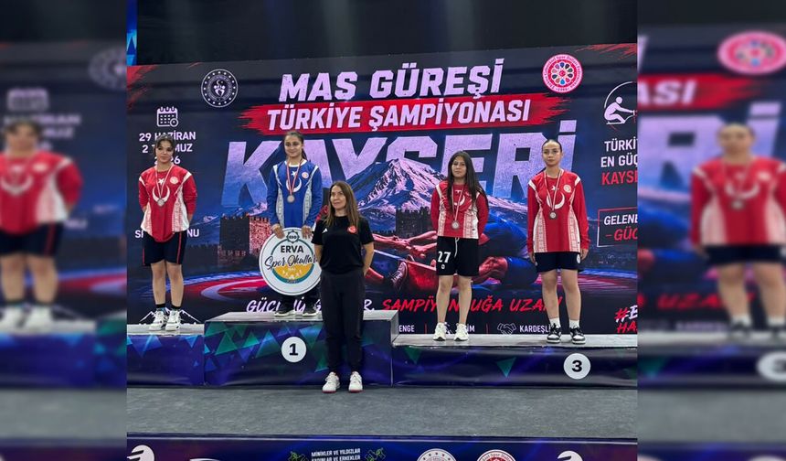 EFLANİLİ SPORCU TÜRKİYE ÜÇÜNCÜSÜ OLDU