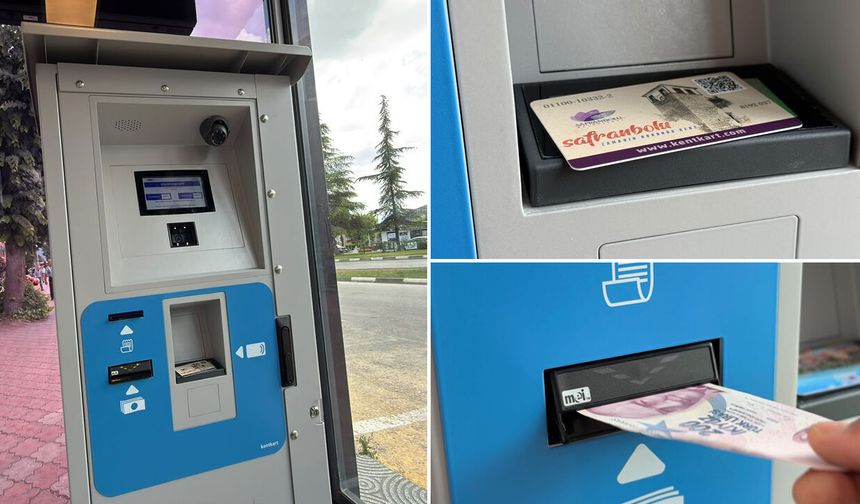 SAFRANBOLU'DA KENT KARTA NAKİT YÜKLEME DÖNEMİ BAŞLADI