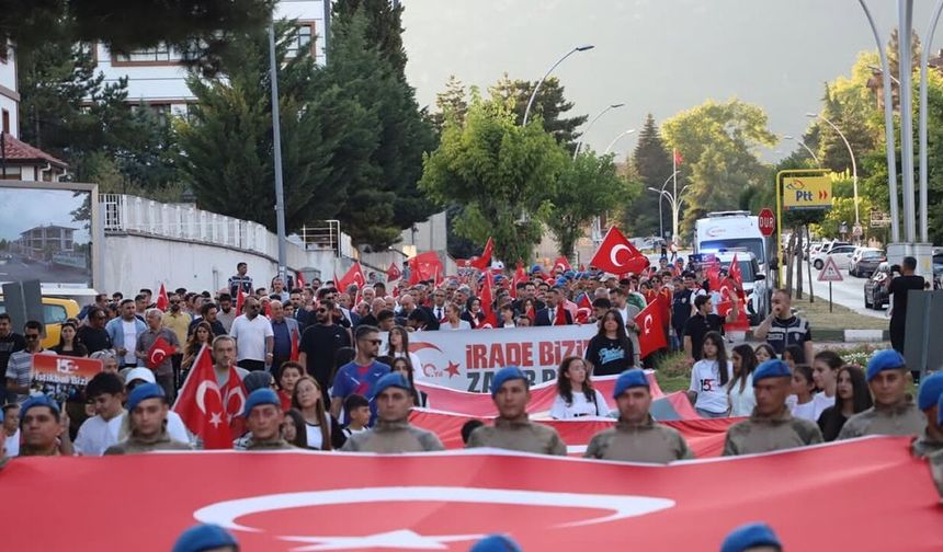 SAFRANBOLU’DA 15 TEMMUZ ŞEHİTLERİ ANILDI