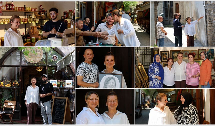 BAŞKAN KÖSE TARİHİ ÇARŞI'DA ESNAF VE VATADAŞLA BULUŞTU