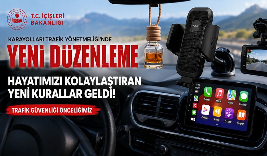 TELEFON TUTUCUSU VE ARAÇ KAMERASINA YENİ KARAR