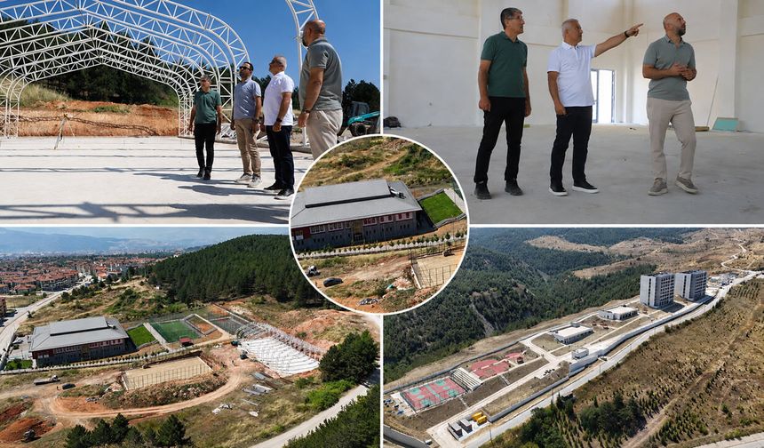 COŞKUN GÜVEN SPOR VE YURT YATIRIMLARINI İNCELEDİ