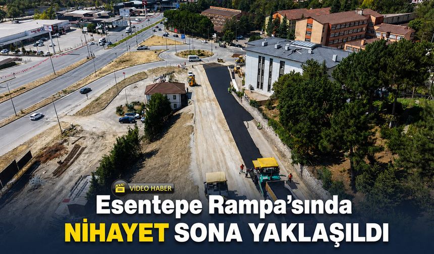 ESENTEPE RAMPA'SINDA NİHAYET SONA YAKLAŞILDI